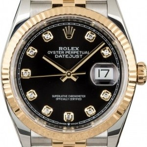 Rolex Datejust 126233 Black Diamond Dial Dial 836617