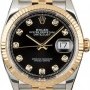 Rolex Datejust 126233 Black Diamond Dial