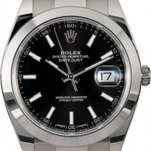 Rolex Datejust 126300 Black Dial Dial 771530