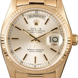 Rolex Used  President 18038 Yellow Gold Day-Date 18038 821102