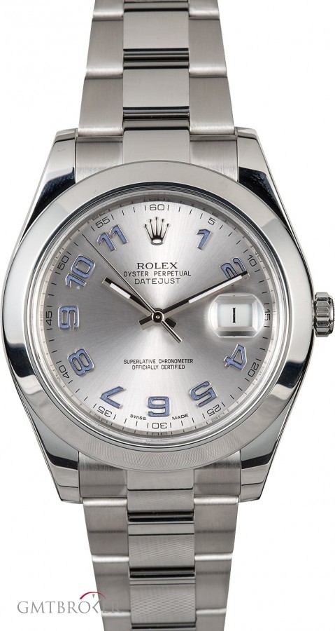 Rolex Datejust II Ref 116300 Silver Arabic Arabic 842610