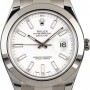 Rolex PreOwned  Datejust II Ref 116300 White Index Dial