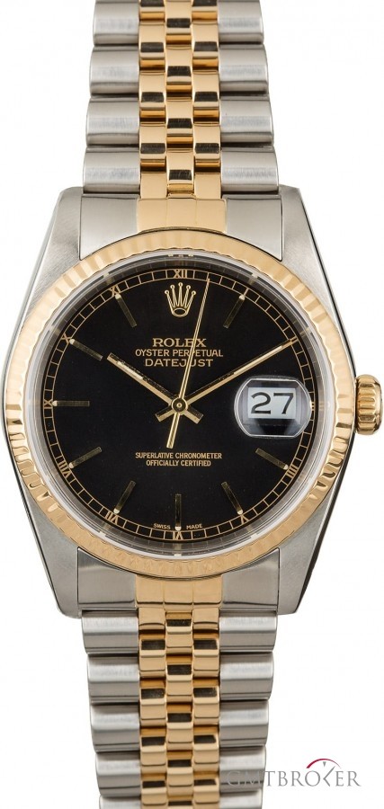 Rolex Mens  Datejust 16233 Two Tone Watch Watch 836905