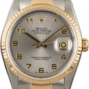 Rolex PreOwned Datejust 16233 Rhodium Arabic Dial 16233 848381