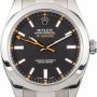 Rolex Milgauss 116400 Black Dial with Orange Accents