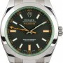 Rolex PreOwned  Milgauss 116400V Green Crystal