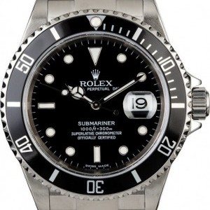 Rolex Certified  Submariner 16610 16610 818672