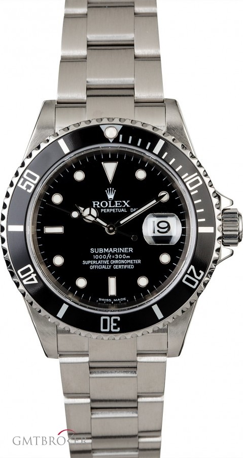 Rolex Certified  Submariner 16610 16610 818672