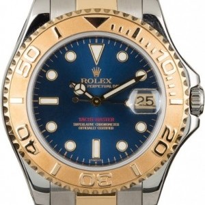 Rolex Used  Mid-Size Yacht Master 68623 Blue Dial 68623 841032