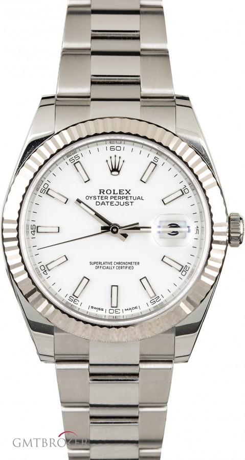 Rolex Datejust II Ref 126334 White Dial Dial 832901