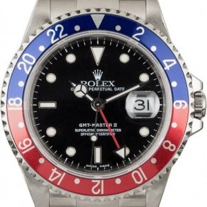 Rolex Mens  GMT Master 16710 Pepsi Bezel Insert 16710 847472