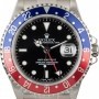 Rolex Mens  GMT Master 16710 Pepsi Bezel Insert