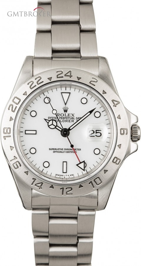 Rolex Pre-Owned  Explorer 16570 White Dial Dial 850712