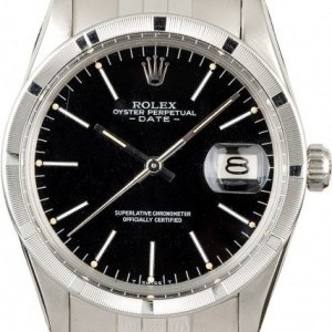 Rolex Pre-Owned  Date 15010 Black Dial Dial 831062