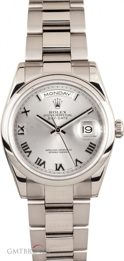 Rolex Day-Date 118209 White Gold Gold 747651