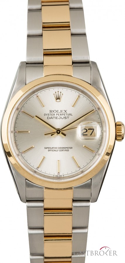 Rolex Datejust 16203 Silver Index Dial 16203 845650