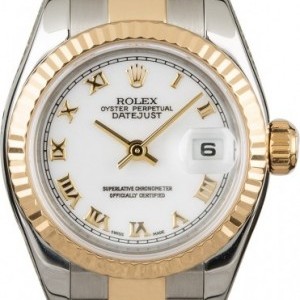 Rolex Used  Datejust 179173 White Roman Dial 179173 841047