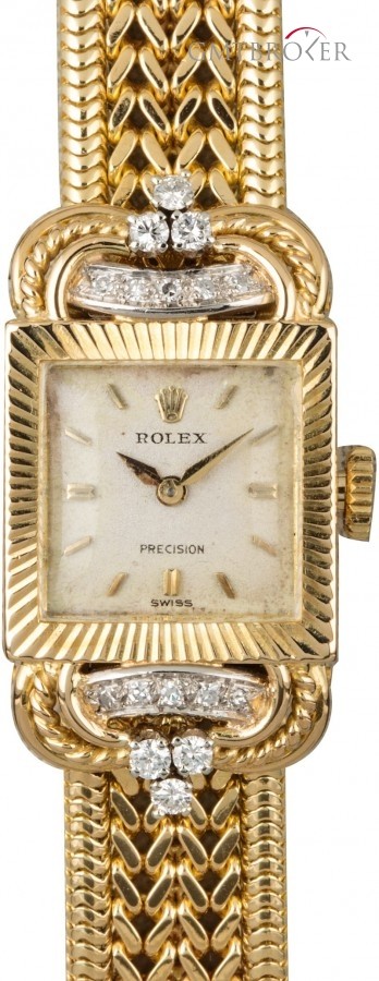 Rolex Cocktail 18K Yellow Gold Braided Bracelet Bracelet 836674