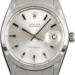 Rolex Used  OysterDate 6694 Silver Index Dial Dial 852920