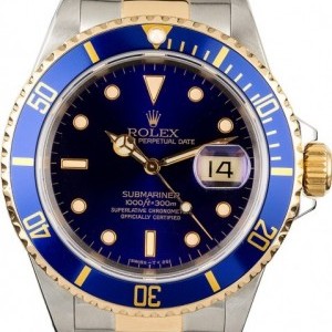 Rolex 16613 Submariner Blue DIal DIal 830591