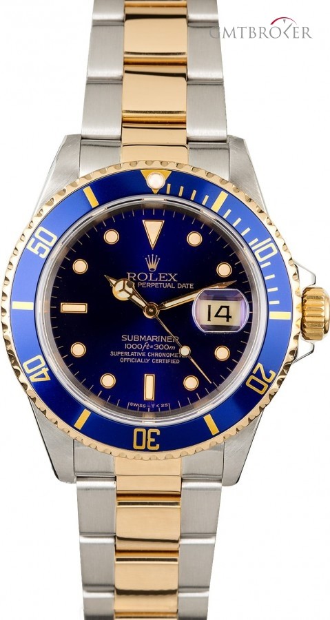 Rolex 16613 Submariner Blue DIal DIal 830591