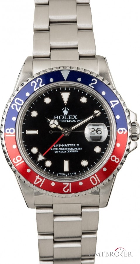 Rolex PreOwned  GMT Master 16710 Pepsi 16710 849785
