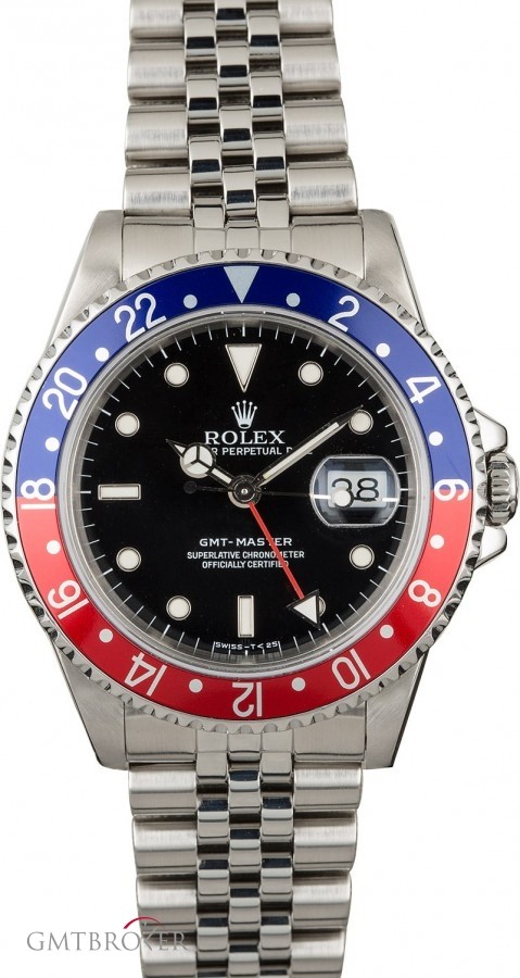 Rolex GMT-Master 16700 Pepsi with Steel Jubilee Band 16700 836902