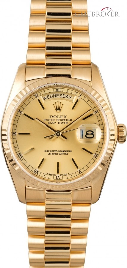 Rolex Certified  Day-Date President 18038 18038 831020