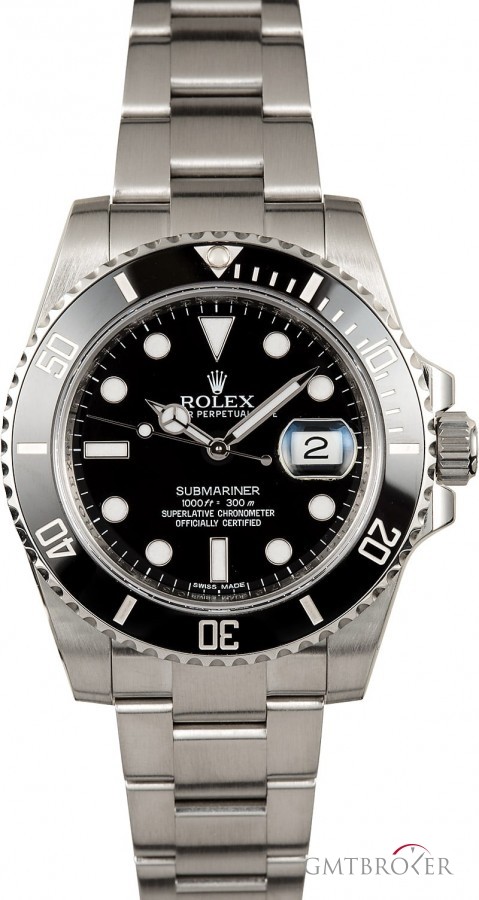 Rolex Submariner 116610 Ceramic Model Certified PreOwned 116610LN 843358