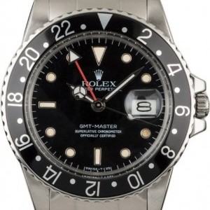 Rolex Used  GMT-Master 16750 Black Tritium Dial Dial 847967