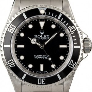 Rolex Mens Pre-Owned  Submariner 14060 No Date Date 839716