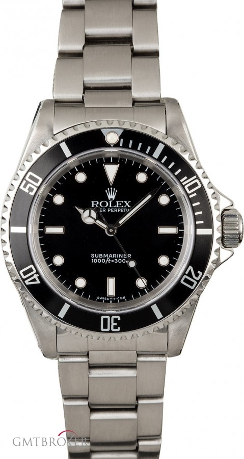 Rolex Mens Pre-Owned  Submariner 14060 No Date Date 839716