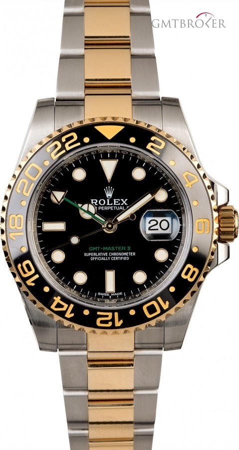 Rolex GMT-Master II Ref 116713 Black Cerachrom Bezel Bezel 853073