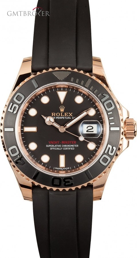 Rolex PreOwned  Yacht-Master 116655 Oysterflex Band Band 843205