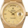 Rolex OysterQuartz Day-Date 19018 Yellow Gold Integral B