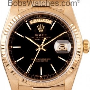 Rolex Used Mens  President Gold Day-Date Model 18038 18038 335801