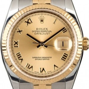 Rolex Used  Datejust 116233 Champagne Roman Dial Dial 836296