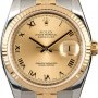 Rolex Used  Datejust 116233 Champagne Roman Dial