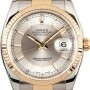 Rolex PreOwned  Datejust 116233 Silver Tuxedo Dial
