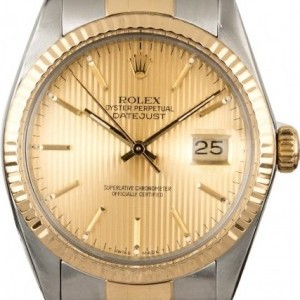 Rolex PreOwned  Datejust 16013 Champagne Tapestry Index 16013 833813