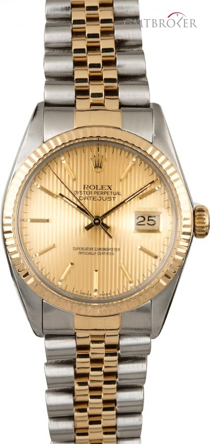 Rolex PreOwned  Datejust 16013 Champagne Tapestry Index 16013 833813