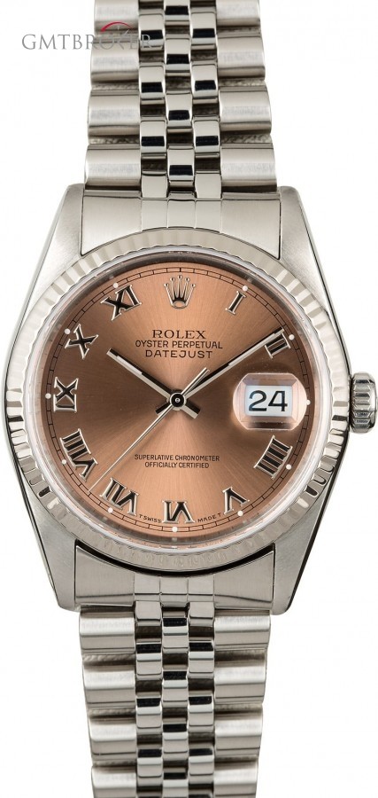 Rolex PreOwned  Datejust 16234 Salmon Dial 16234 836590