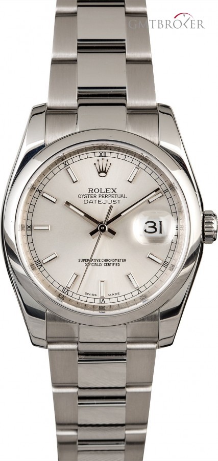 Rolex Unworn  Datejust 116200 Silver Dial 116200 817352