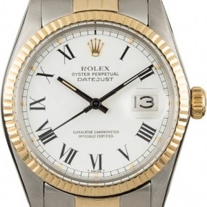 Rolex PreOwned  Datejust 16013 White Buckley Dial 16013 848384