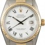 Rolex PreOwned  Datejust 16013 White Buckley Dial