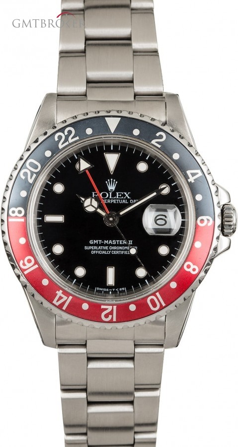 Rolex PreOwned  GMT Master II Ref 16710 Coke Insert 16710 851945
