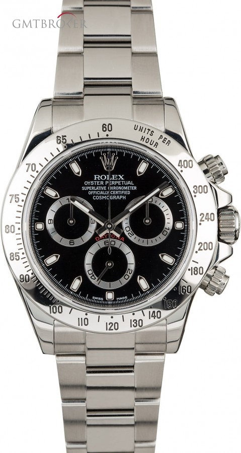 Rolex Used  Daytona 116520 Steel Watch 116520 849437