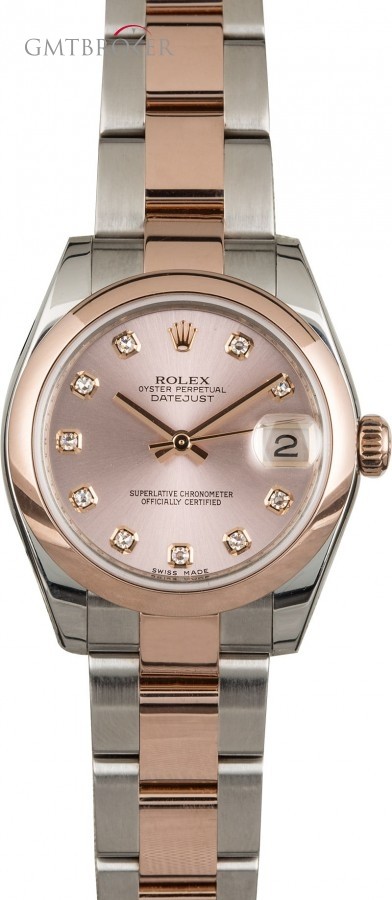 Rolex Datejust 178241 Two Tone Everose Rose Dial 178241 854210