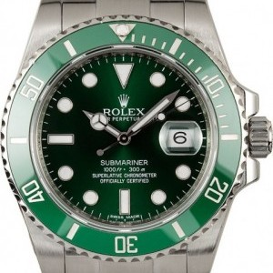 Rolex Mens  Submariner 116610LV Green Anniversary Model 116610LV 842442