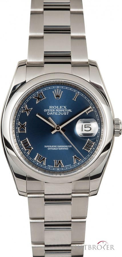 Rolex Unworn  Datejust 116200 Blue Dial 116200 843196